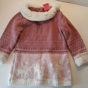 Isaac Mizrahi 6-9 month winter sweater dress